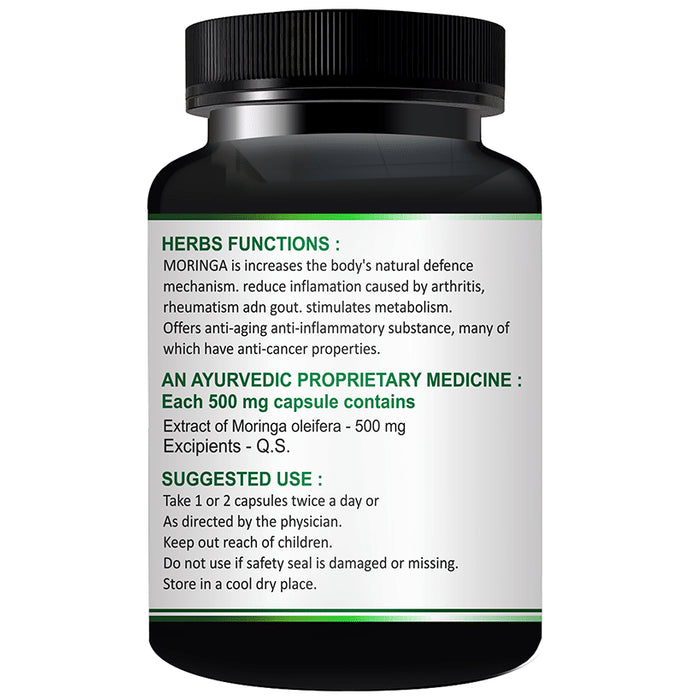 Sabates Moringa 500mg Capsule