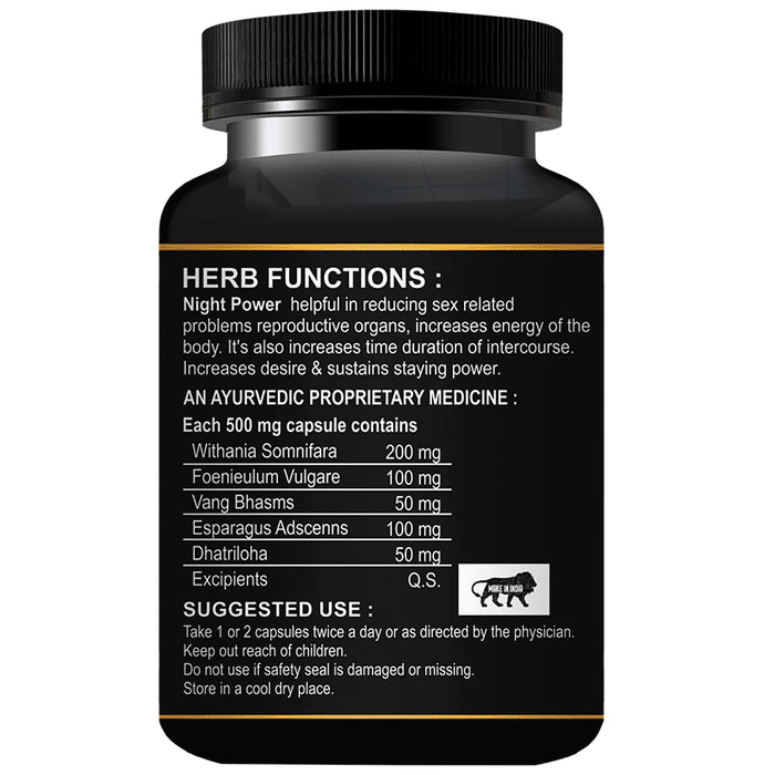 Sabates Night Power Male Performance Capsule