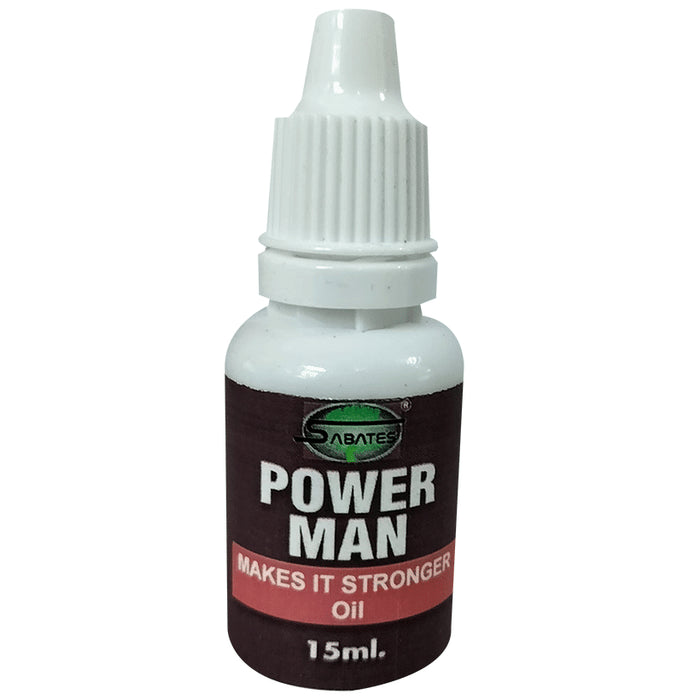 Sabates Power Man Enlargement Oil - Classic Derma