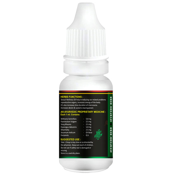 Sabates Sexual Wellness Oil