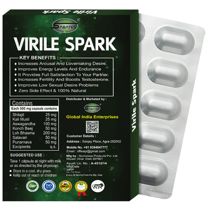 Sabates Virile Spark Capsule