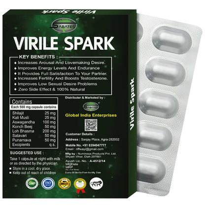 Sabates Virile Spark Capsule