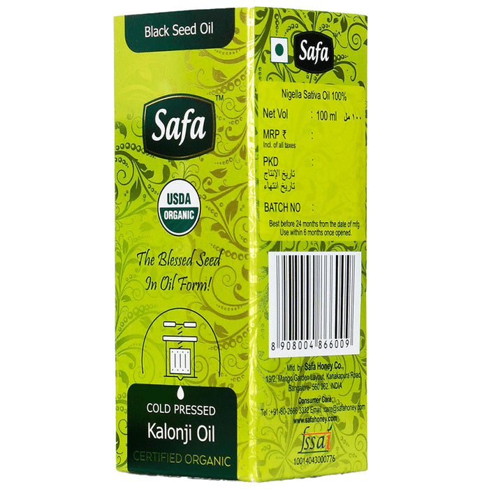 Safa Black Seed Kalonji Oil - Classic Derma