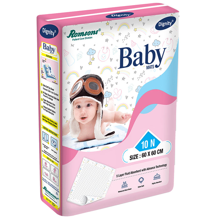 Dignity Baby Mats 60cm x 60cm - Classic Derma