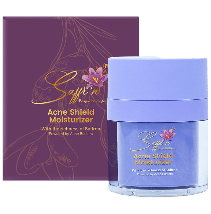 Saffr'n Acne Shield Moisturiser - Classic Derma