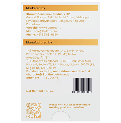 Saffr'n Luminous Hydration Moisturiser