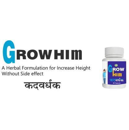 Sagga Drugs & Ayurveda Grow Him Capsule