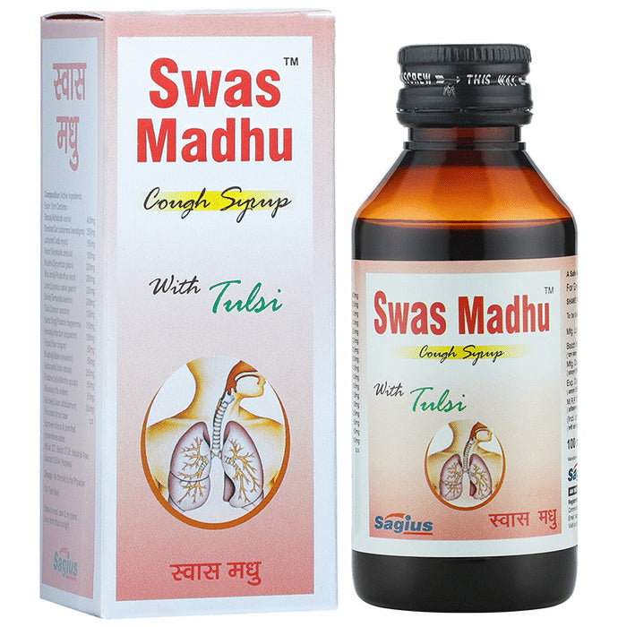 Sagius Swas Madhu Cough Syrup - Classic Derma