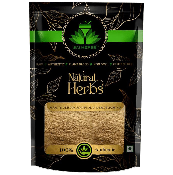 Sai Herbs Atractylodis Macrocephalae Rhizoma Powder - Classic Derma