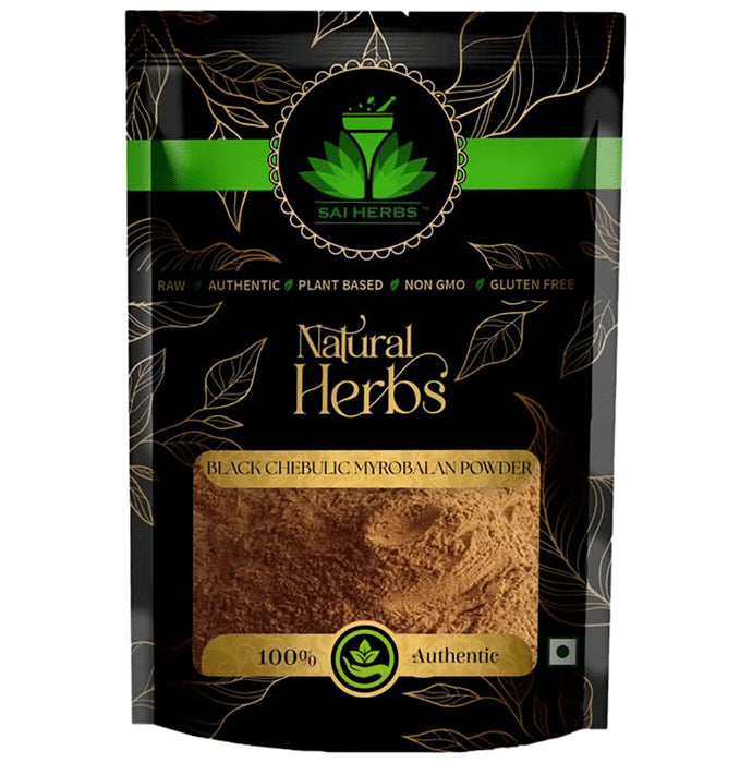 Sai Herbs Black Chebulic Myrobalan Powder - Classic Derma