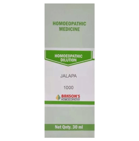 Bakson's Homeopathy Jalapa Dilution 1000 CH - Classic Derma