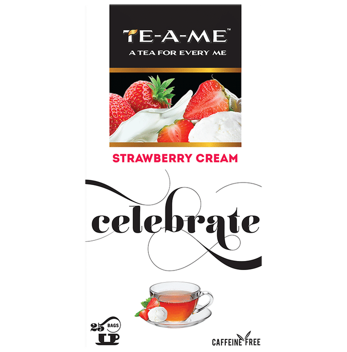 TE-A-ME Strawberry Cream Infusion Bag (2gm Each) - Classic Derma