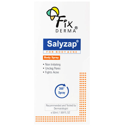 Salyzap Body Spray for Body Acne | Unclogs Pores & Fights Acne - Classic Derma