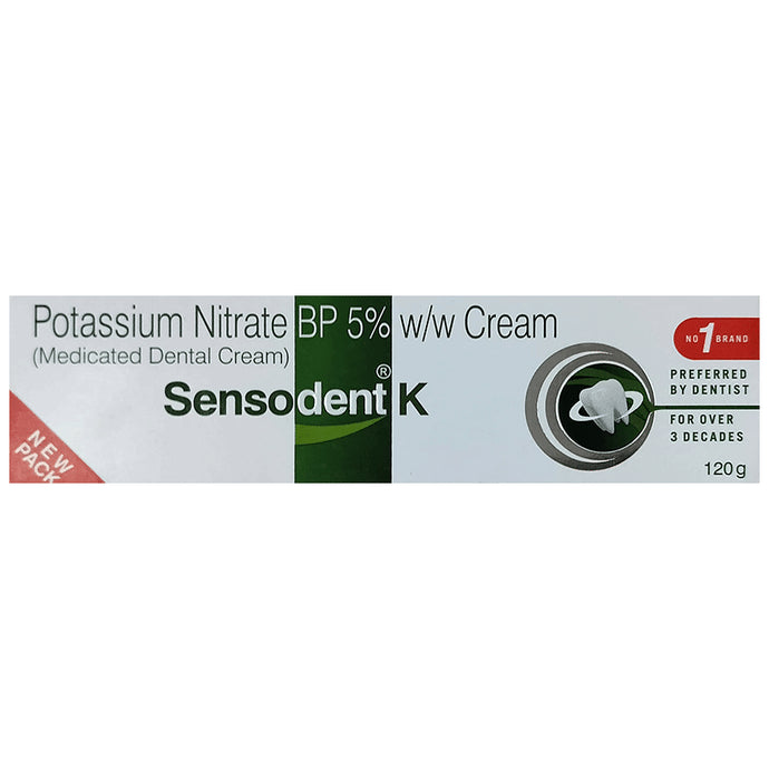 Sensodent K Medicated Dental Cream - Classic Derma