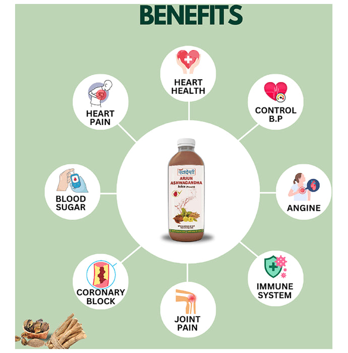 Sampuran Swadeshi Arjun Ashwagandha Juice