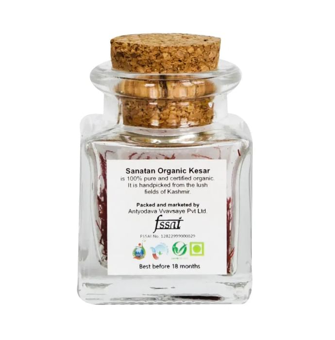 Sanatan Organic Saffron (1gm Each)
