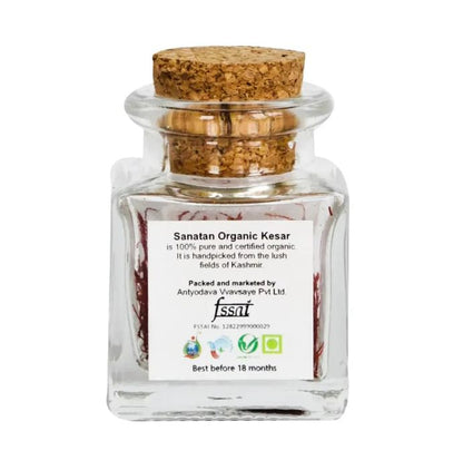 Sanatan Organic Saffron (1gm Each)