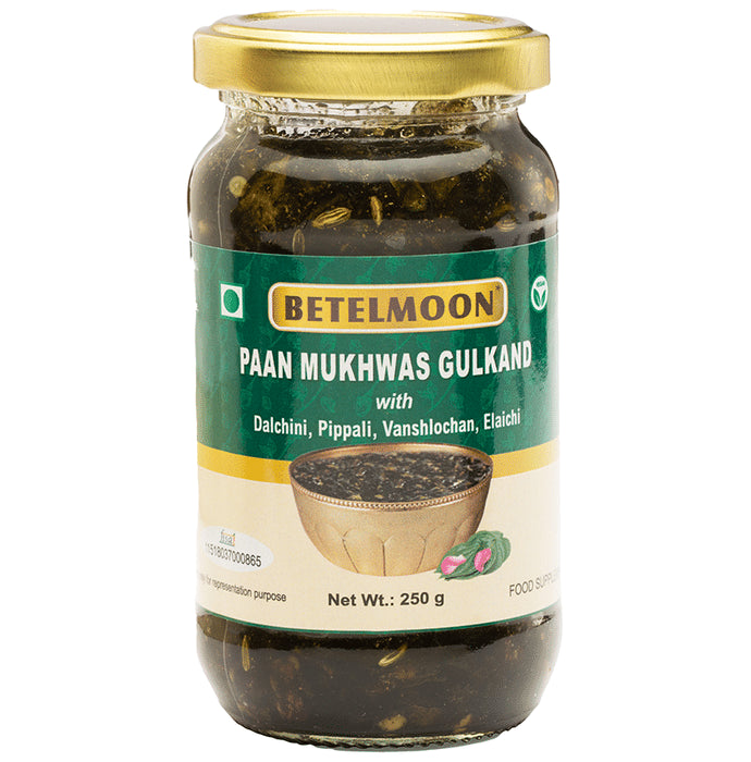 Sanchomee Herboveda Betelmoon Paan Mukhwas Gulkand - Classic Derma