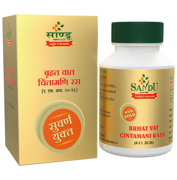 Sandu Brhat Vat Cintamani Rasa Tablet - Classic Derma