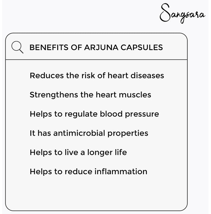 Buy Sangsara Arjuna Capsule Online | Classic Derma – Classic Derma-UAE