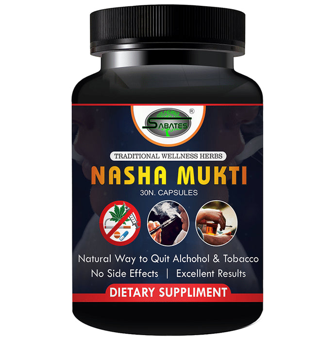 Sabates Nasha Mukti Capsule - Classic Derma