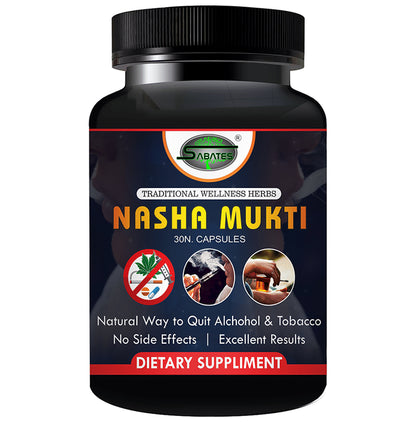 Sabates Nasha Mukti Capsule - Classic Derma