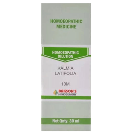 Bakson's Homeopathy Kalmia Latifolia Dilution 10M - Classic Derma