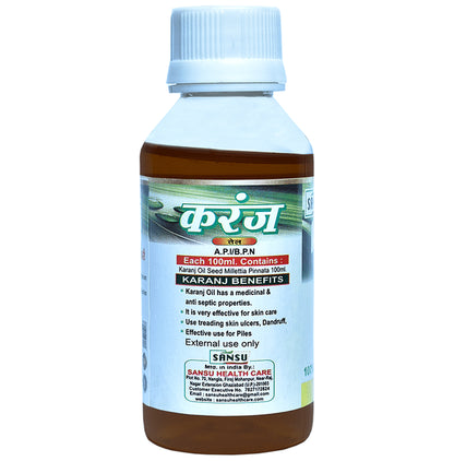 Sansu Karanj Oil (100ml Each)