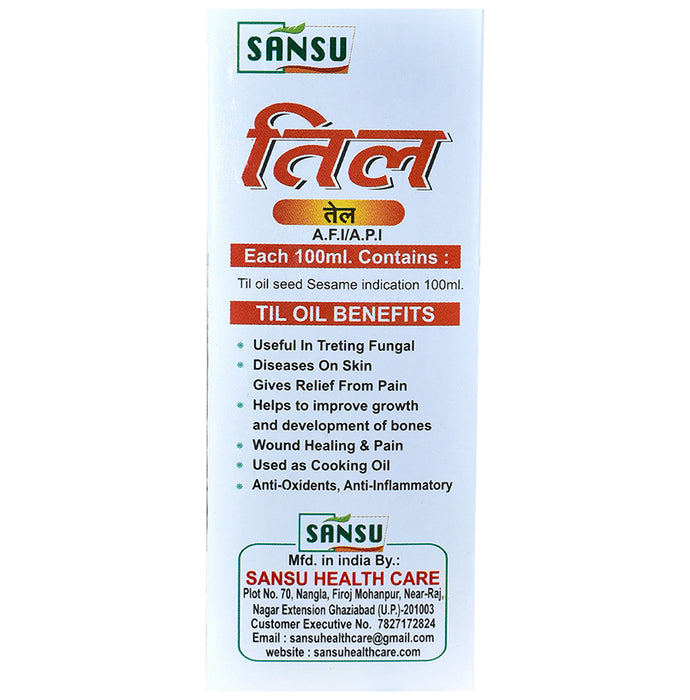 Sansu Till Oil (100ml Each)