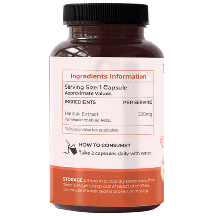 Saptamveda Natural Haritaki Extract Capsule
