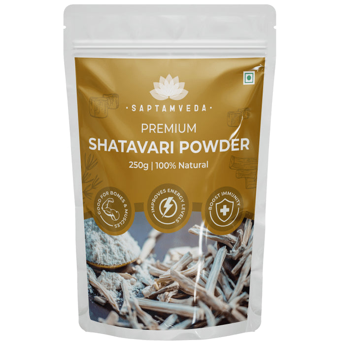 Saptamveda Premium Shatavari Powder - Classic Derma