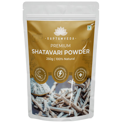 Saptamveda Premium Shatavari Powder - Classic Derma