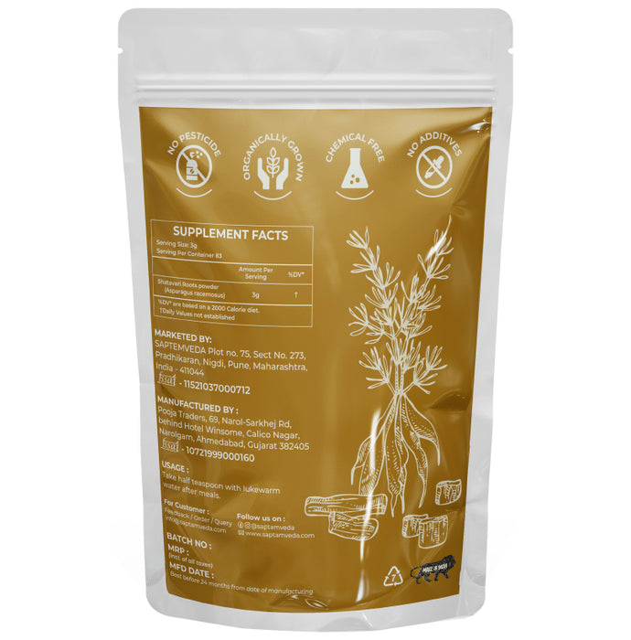 Saptamveda Premium Shatavari Powder