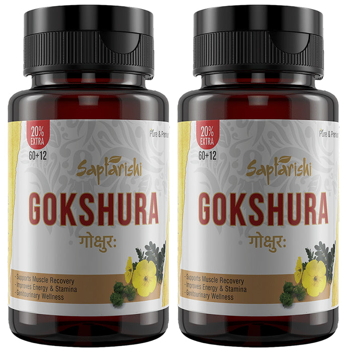 Saptarishi Gokshura Tablet (72 Each) - Classic Derma