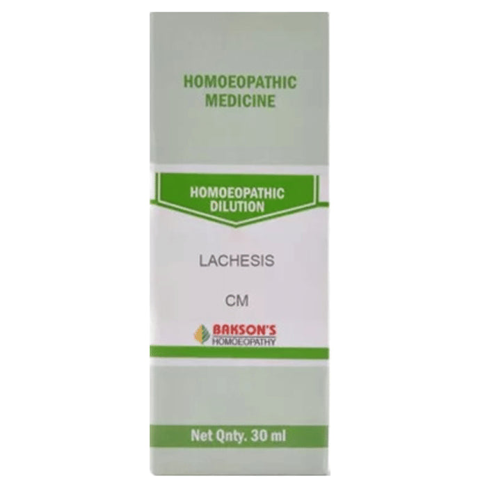 Bakson's Homeopathy Lachesis Dilution CM - Classic Derma