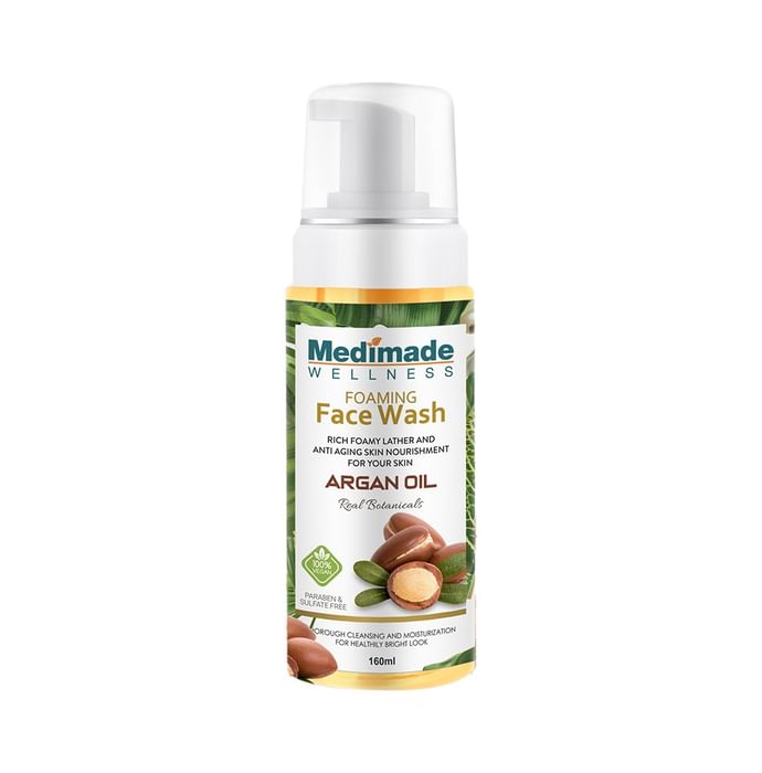 Medimade Wellness Argan Oil Foaming Face Wash - Classic Derma