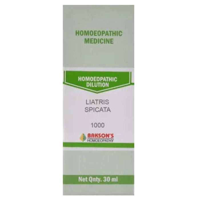 Bakson's Homeopathy Liatris Spicata Dilution 1000 CH - Classic Derma
