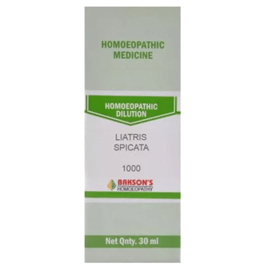 Bakson's Homeopathy Liatris Spicata Dilution 1000 CH - Classic Derma