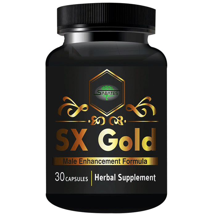 Sabates SX Gold Male Enhancement Formula Capsule - Classic Derma