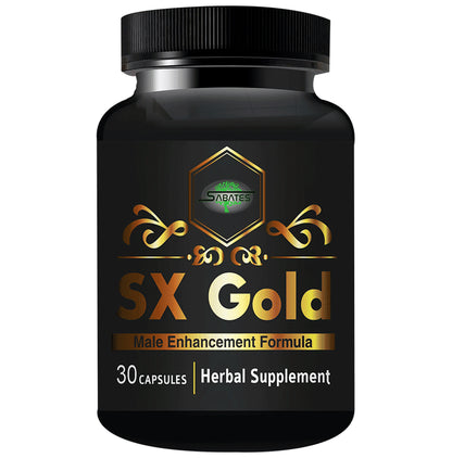 Sabates SX Gold Male Enhancement Formula Capsule - Classic Derma