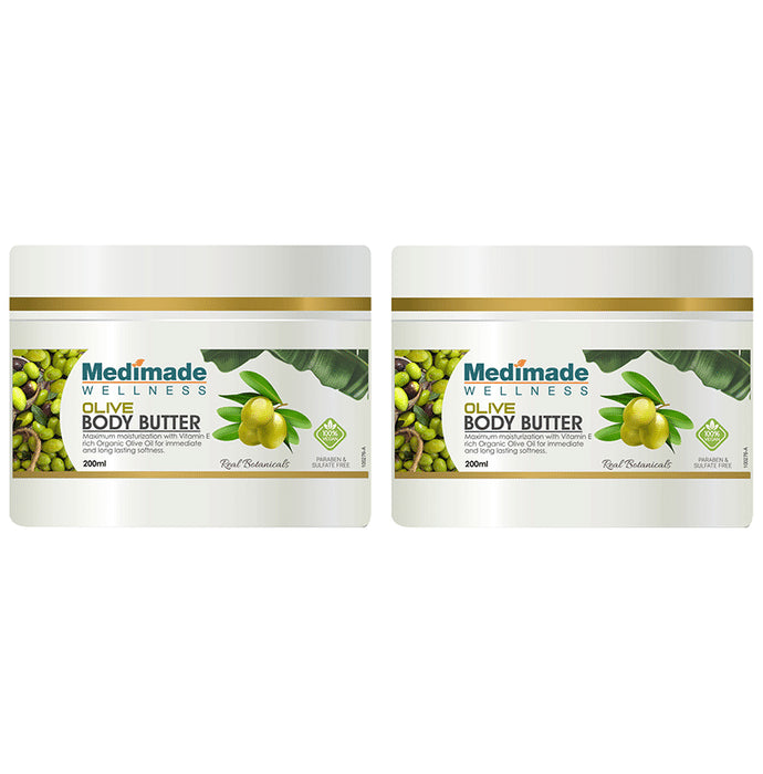 Medimade Wellness Olive Body Butter (200ml Each) - Classic Derma