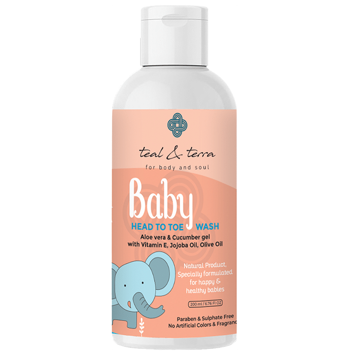 Teal & Terra Baby Head to Toe Wash - Classic Derma