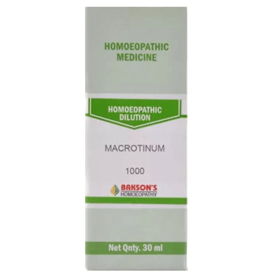 Bakson's Homeopathy Macrotinum Dilution 1000 CH - Classic Derma