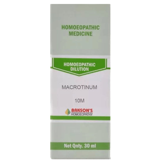 Bakson's Homeopathy Macrotinum Dilution 10M - Classic Derma