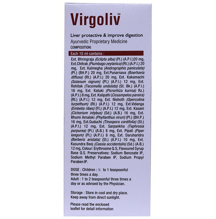 Virgo Virgoliv Syrup