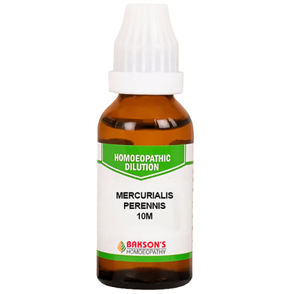 Bakson's Homeopathy Mercurialis Perennis Dilution 10M