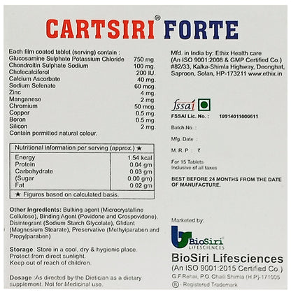 Cartsiri Forte Tablet