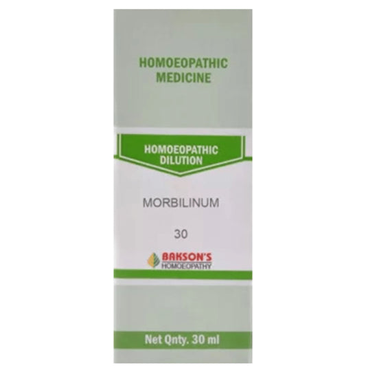 Bakson's Homeopathy Morbilinum Dilution 30 - Classic Derma