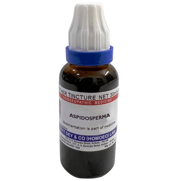 Sett Dey Aspidosperma Mother Tincture Q - Classic Derma
