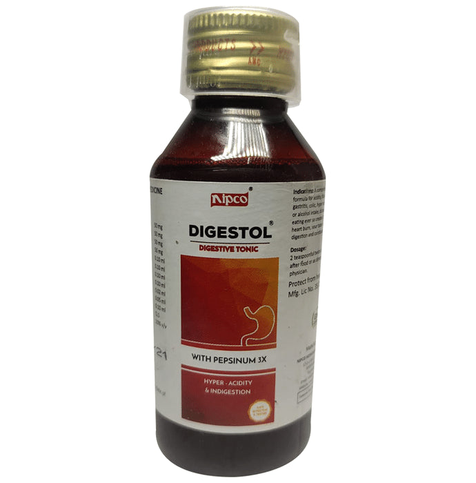 Nipco Digestol Digestive Tonic with Pepsinum 3X - Classic Derma